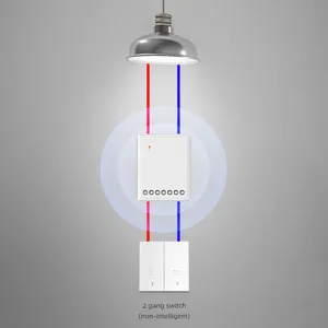 KONKE Automação Residencial Inteligente Interruptor de Controle Remoto Sem Fio Módulo de Relé de Potência De Luz Universal Mini