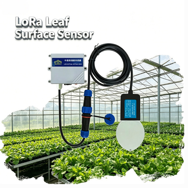 High Quality LoRaWAN Agricultural Leaf Sensor, Used As a Leaf Moisture Sensor for Orchard Greenhouse Crops