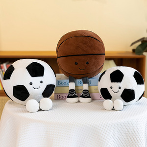 Muñeco de Peluche Personalizado de la Copa <span class=keywords><strong>Mundial</strong></span> de Fútbol, Juguete de Peluche de Fútbol para Niños, Fabricación Personalizada, Algodón PP - Product Image 1