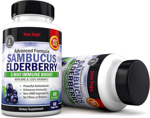 Hot bán đen Cơm cháy Syrup chiết xuất kẽm và vitamin C 3 gam % Cơm cháy viên nang cho hỗ trợ miễn dịch - Product Image 2