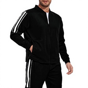 <b>Men</b>’s Premium Fleece Tracksuit Set Custom Sportswear Training Outfit - Product Image 1