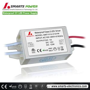 CE ETL ROHS 110V 220V Ac Dc <span class=keywords><strong>12W</strong></span> <span class=keywords><strong>Led</strong></span> Driver Cung Cấp Điện Biến Áp Mini Điện 12V - Product Image 2