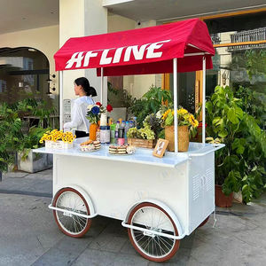 Carrito <span class=keywords><strong>de</strong></span> Comida Plegable, <span class=keywords><strong>Puesto</strong></span> <span class=keywords><strong>de</strong></span> Comida Móvil para Salchichas Horneadas, Helados y Aperitivos, <span class=keywords><strong>Venta</strong></span> Directa <span class=keywords><strong>de</strong></span> Fábrica - Product Image 3