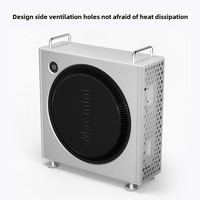 Support de châssis en métal Mini boîtier en alliage d'aluminium Mini M4 Support de boîtier pour Mac Mini M4