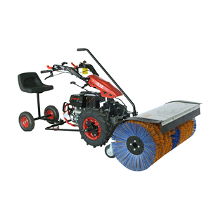 Multifunction 6.5hp <b>Power</b> Brush <b>Sweeper</b> Gasoline Road Snow <b>Sweeper</b> for Sale - Product Image 1
