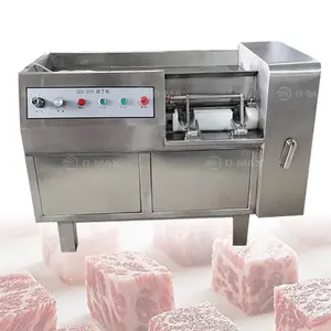 Máquina De Corte De Frango Corte De Bloco Congelado Automático Cortador De Cubo De Carne De Carne Congelada Dicer