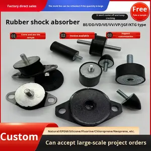Amortisseur en caoutchouc, traitement personnalisé, type VD/<span class=keywords><strong>VE</strong></span>/DD/VV/EE, coussin de vis en caoutchouc, colonne, fabriqué en Chine - Product Image 4