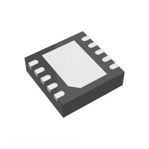 ชิ้นส่วนอิเล็กทรอนิกส์ BOM IC ที่มีในสต็อก LTC4079EDD # เครื่องชาร์จแบตเตอรี่แบบแผ่นเปิด TRPBF 10 WFDFN - Product Image 1