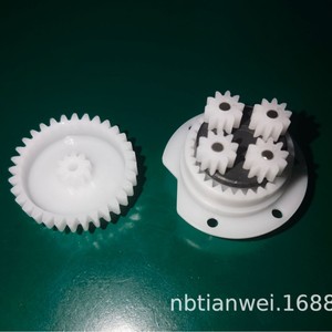 เกียร์พลาสติก POM ของ Tianwei Planetary Gearbox สำหรับหุ่นยนต์กวาดทำความสะอาดหน้าต่าง รุ่น TW2024YXTW2024FX - Product Image 1