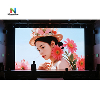 Écran LED Ningshine pour scène de concert intérieure, mur vidéo LED P1.95 P2.6 P3.91 800 nits, location d'écran LED pour événements en direct