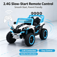 Mobil ATV Listrik Anak Model Baru 4 Roda Besar UTV Mainan Mobil Anak Fitur MP3 Mobil Off-Road Dikendalikan Jarak Jauh