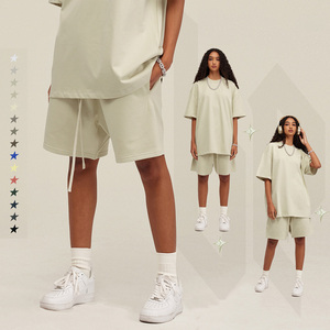 100% Organic Cotton <strong>Shorts</strong> <strong>Sets</strong> for <strong>Men</strong> Sustainable <strong>Men</strong> <strong>t</strong> <strong>Shirt</strong> <strong>and</strong> <strong>Shorts</strong> Terry <strong>t</strong> <strong>Shirt</strong> <strong>and</strong> <strong>Shorts</strong> <strong>Set</strong> <strong>Men</strong> - Product Image 1