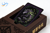 Ensemble de cartes de jeu commerciales haut de gamme avec pelliculage mat, gaufrage, paillettes, emballage en boîte robuste personnalisée, cartes à collectionner, Duck