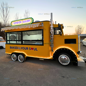 Superbe cuisine mobile d'extérieur Intelli, chariot à hot-dogs, chariot à desserts, chariot à glaces, chariot à café, chariot à pizzas, camion de restauration entièrement équipé - Product Image 6