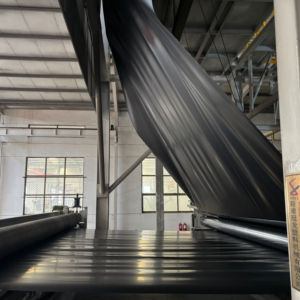 Géomembrane HDPE la plus vendue 0,75 mm 1 mm pour l'aquaculture extérieure, les barrages, les décharges, les étangs à crevettes, les fermes piscicoles et les revêtements de réservoirs - Product Image 1