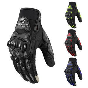 Guantes de Motocicleta para Hombre, Completos, Antideslizantes, Impermeables, Transpirables, de Nailon, para Deportes al Aire Libre y Desplazamientos Diarios - Product Image 1