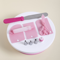 Kits de décoration de gâteaux, ensemble de plateau tournant pour gâteaux, fournitures et outils pour la pâtisserie
