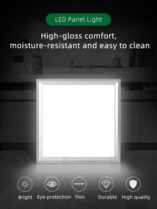 Good Quality Indoor 2x2 <strong>2x4</strong> ft 600x600 60x60 48w <strong>Led</strong> Ceiling Backlit <strong>Panel</strong> <strong>Light</strong> for Home Office Supermarket Hospital Fixture - Product Image 5