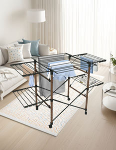 Séchoir à <span class=keywords><strong>linge</strong></span> pliable à 2 niveaux, gain de place, pliable, pop-up - Product Image 1