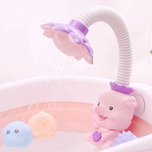 Jouet <span class=keywords><strong>de</strong></span> <span class=keywords><strong>bain</strong></span> électrique pulvérisateur d'eau, tête <span class=keywords><strong>de</strong></span> douche cochon mignon, jouet <span class=keywords><strong>de</strong></span> pulvérisation d'eau pour baignoire, pour les <span class=keywords><strong>jeux</strong></span> <span class=keywords><strong>de</strong></span> <span class=keywords><strong>bain</strong></span> des tout-petits - Product Image 2