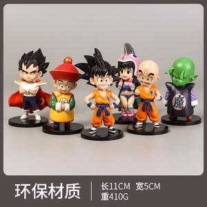 Set de 6 <span class=keywords><strong>Figuras</strong></span> de PVC de Personajes de Dibujos Animados Japoneses Unisex, Muñecos Coleccionables de Anime y <span class=keywords><strong>Figuras</strong></span> de Acción - Product Image 4