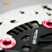 Nouveau disque de frein semi-flottant en aluminium 7075 haute performance SFR 245 mm pour moto électrique Niu Segway, rotor de frein CNC OEM