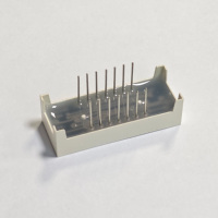 Afficheur LED 7 segments 0,36 pouce 4 chiffres lumière bleue haute luminosité lecture claire mini appareil électronique numérique compteur quatre chiffres