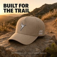 Casquette de baseball personnalisée à 5 panneaux en polyester imperméable avec logo brodé, perforations laser, respirante, pour le sport