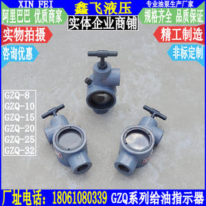 Indicateur de débit d'huile GZQ-8/10/15/20/25/32/40 Indicateur d'alimentation en huile Indicateur d'huile Capteurs de débit haute performance - Product Image 1