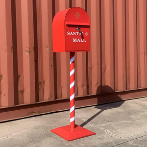 Kotak surat Natal, kotak surat timah, kotak saran, dekorasi rumah, alat peraga fotografi - Product Image 6