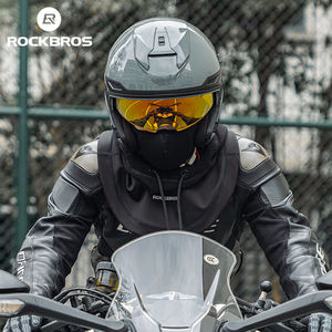 <span class=keywords><strong>ROCKBROS</strong></span> <span class=keywords><strong>Cagoule</strong></span> Coupe-Vent Chaude et Ajustable, Capuche Thermique en Polaire pour Hiver - Product Image 6