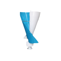 Système d'éolienne domestique avec puissance optionnelle de 50W, 100W, 200W, choix de couleurs bleu-blanc et blanc, éoliennes fiables