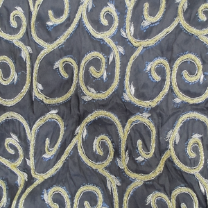 Broderie à la main En Soie Tissu - Product Image 1