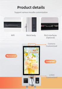 Punto de Venta Popular de 23.8 Pulgadas para Restaurantes, <span class=keywords><strong>Terminal</strong></span> de Punto de Venta OEM, Sistemas de Punto de Venta Plegables - Product Image 5