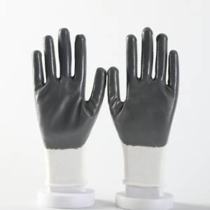 4Safety Best Selling 13 Gauge Polyester Liner <strong>Nitrile</strong> Coated Working Safety <strong>Glove</strong> Anti-slip - Product Image 1