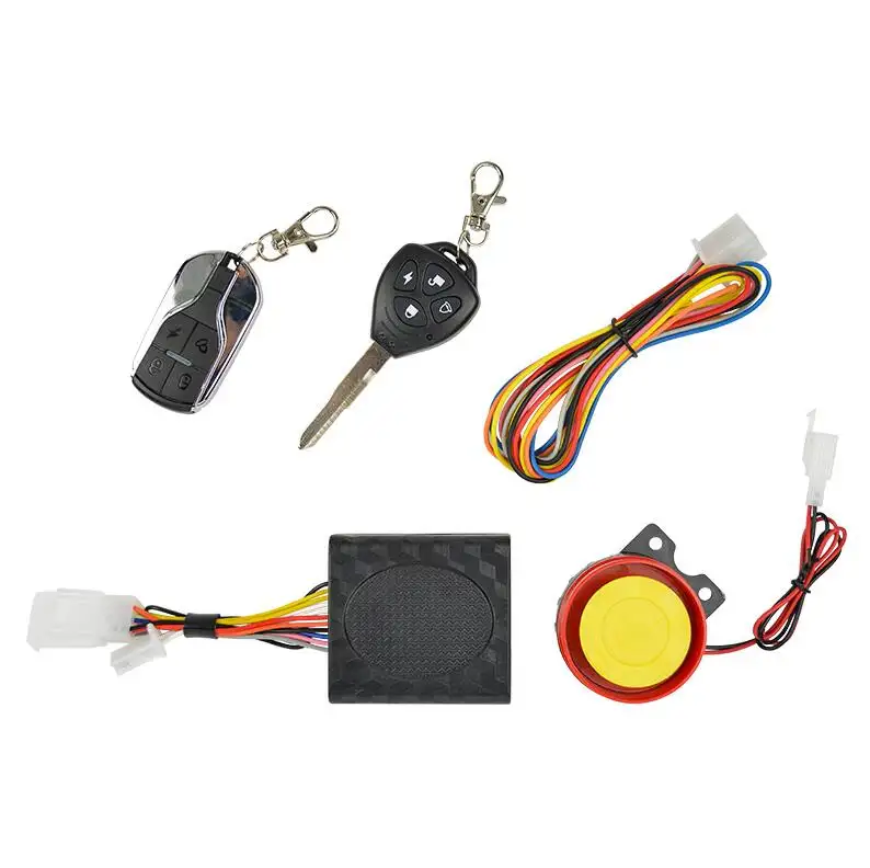 Motorcycle alarm system Anti-hijacking With 2 Remote Control Key