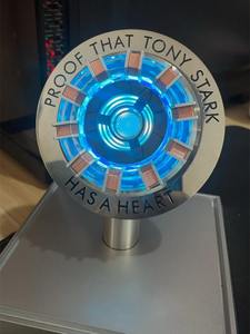 Réacteur Arc Iron Man MARK1 MARK2 Tony Stark Cœur de Mark Lampe de Poitrine LED à Commande Sonore Modèle Super-héros 1:1 Jouets de Cosplay - Product Image 6