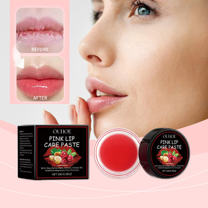 Crema <span class=keywords><strong>de</strong></span> Tratamiento Labial Rosa, Mascarilla Aclarante y Blanqueadora a Base <span class=keywords><strong>de</strong></span> Manteca <span class=keywords><strong>de</strong></span> Karité y Minerales <span class=keywords><strong>de</strong></span> Camelia, Elimina los <span class=keywords><strong>Labios</strong></span> Oscuros por Tabaquismo - Product Image 1