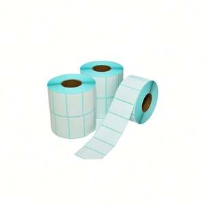 Etiqueta Adhesiva Impermeable Personalizada al por Mayor de Fábrica, Etiqueta de Código de Barras, Etiqueta de Envío para Impresora Térmica de 100x150, Etiqueta de 4"x6" - Product Image 5