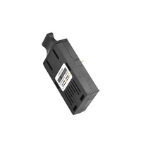 GIANTECH 1X9 Transceptor Módulo óptico 2M Puerto SC 5V Grado comercial RS232/RS422/RS485 Puerto serie a comunicación de fibra