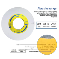 Meules plates Saint-Gobain de haute précision en alumine blanche/rouge, grand format, pour le rectification – Fabricant