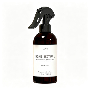 Spray Eliminador de Olores Premium para el Hogar, Desodorante de Larga Duración con Aroma a Lino Fresco para Accidentes con Mascotas, Inodoros y Telas del Hogar - Product Image 1