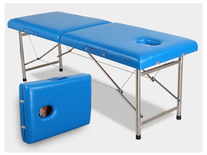 Factory Wholesale Portable <b>Folding</b> Tattoo <b>Bed</b> Adjustable Beauty Salon Massage Table for Tattoo Studio - Product Image 5