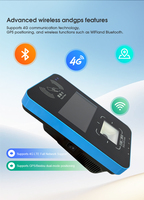 Lector de NFC y Escáner de Códigos QR para Autobús con Android 10, IP65, 4G LTE, Distancia de Lectura de 5-6m y Altavoz con Alerta Sonora