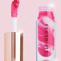 Nouveaux Cosmétiques Brillant à Lèvres Ultra-Luxe Hautement Pigmenté Maquillage de Marque Privée Bio Naturel Vegan Formule Juteuse Lip Plumper Glossy