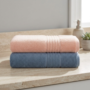 Serviette de Bain Premium ORCHID en Coton Turc Séchage Rapide Écologique Motif Plaid Tissé Doux Usage Hôtelier Fabrication OEM Vente en Gros - Product Image 1