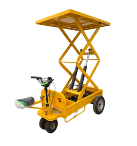 Three Wheels Electric <b>Trolley</b> Cargo for Agriculture with Dump Device - Product Image 1