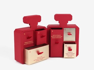 Boîte cadeau en forme de parfum de haute qualité, vide, en carton, pour calendrier de l'avent, pour les parfums <span class=keywords><strong>Victoria</strong></span>'s <span class=keywords><strong>Secret</strong></span> - Product Image 2