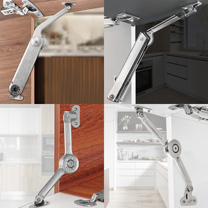 Zinc Alloy Cabinet <b>Door</b> Support Rod With Chrome Plating For Kitchen Cupboard Easy Installation - Product Image 2