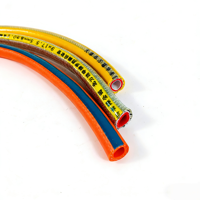 Tuyau de gaz propane GPL 1/2-3/4 pouce haute pression durable flexible en PVC tressé